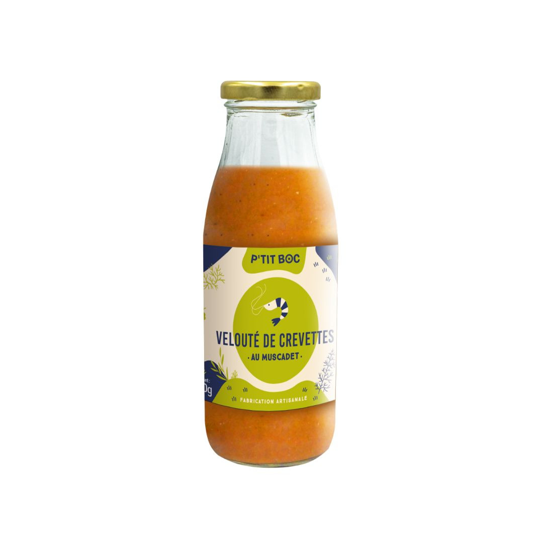 Achat Velouté de crevettes au Muscadet P'tit Boc 480g en ligne 1 