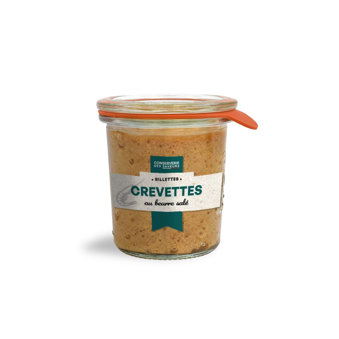 Achat Rillettes de crevettes rôties au beurre salé 100g en ligne 1 