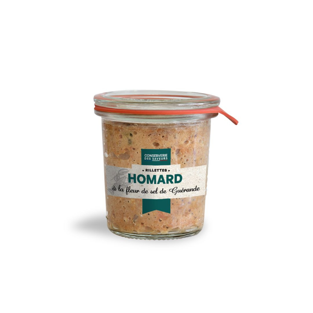 Achat Rillettes de homard à la fleur de sel de Guérande 100g en ligne 1 
