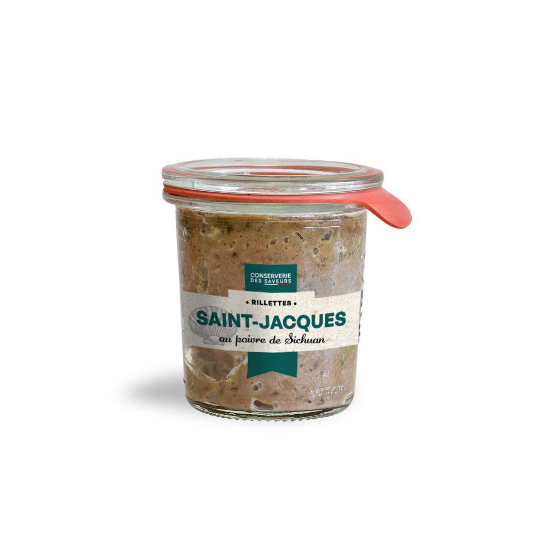 Achat Rillettes de St Jacques au poivre de Sichouan 100g en ligne 1 