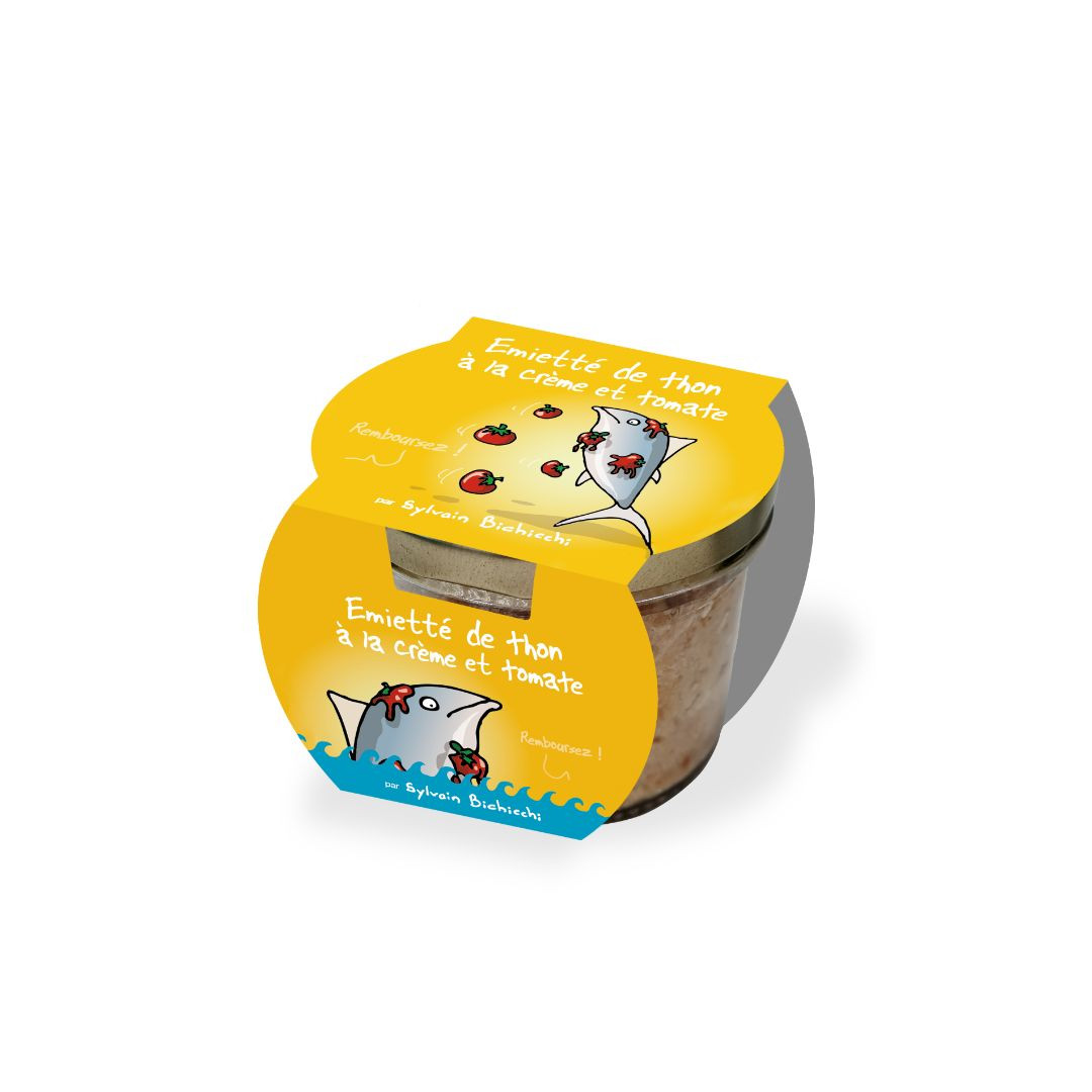 Achat Rillettes de thon à la crème de tomate 90g en ligne 1 