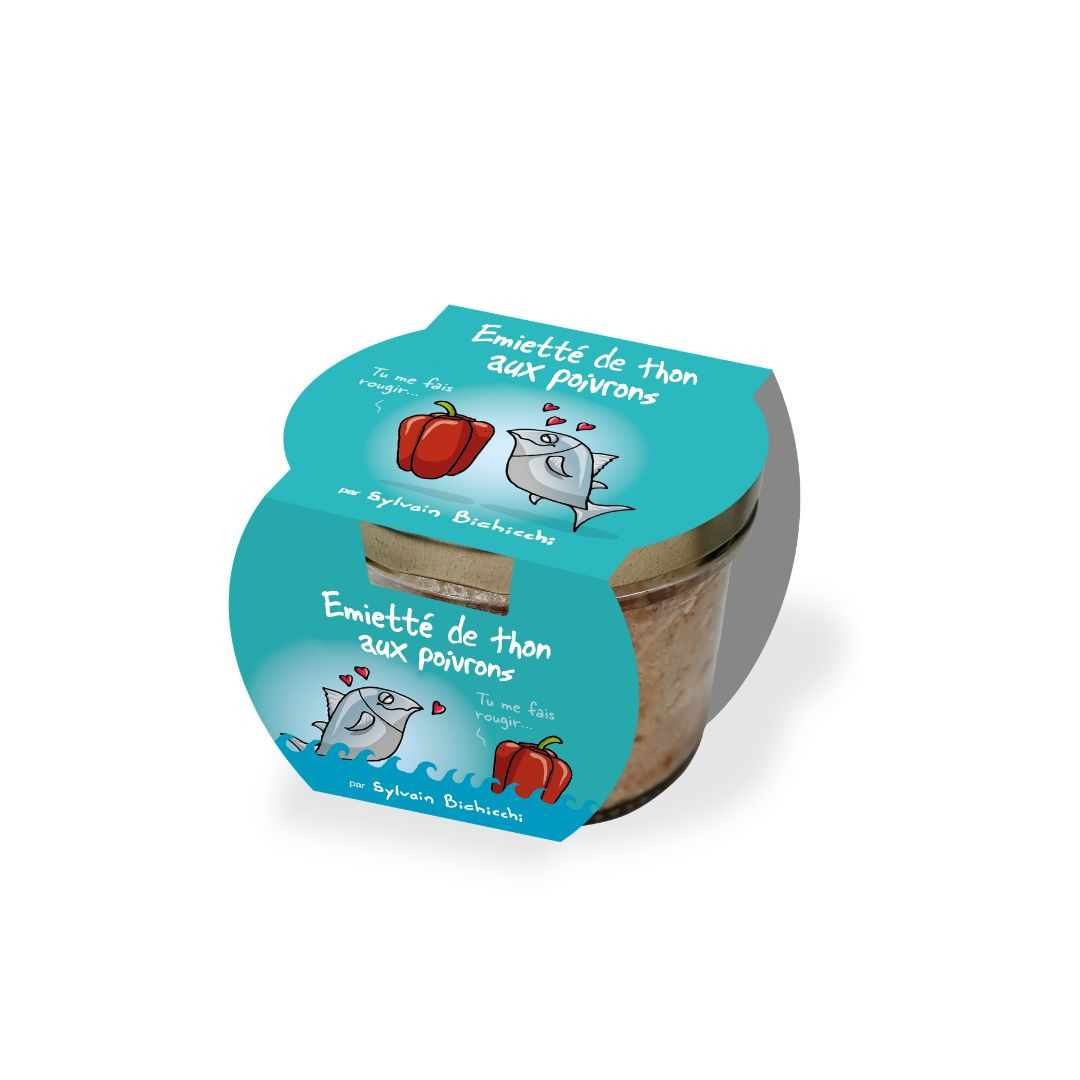 Achat Rillettes de thon au poivrons 90g en ligne 1 