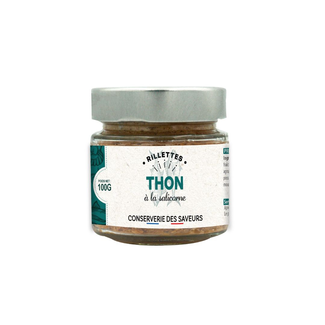 Achat Rillettes de thon à la salicorne 100g en ligne 1 