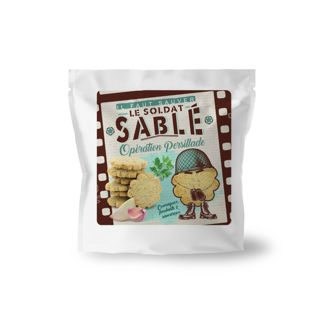 Achat Sachet mini sablés apéritifs à la persillade 100g en ligne 1 