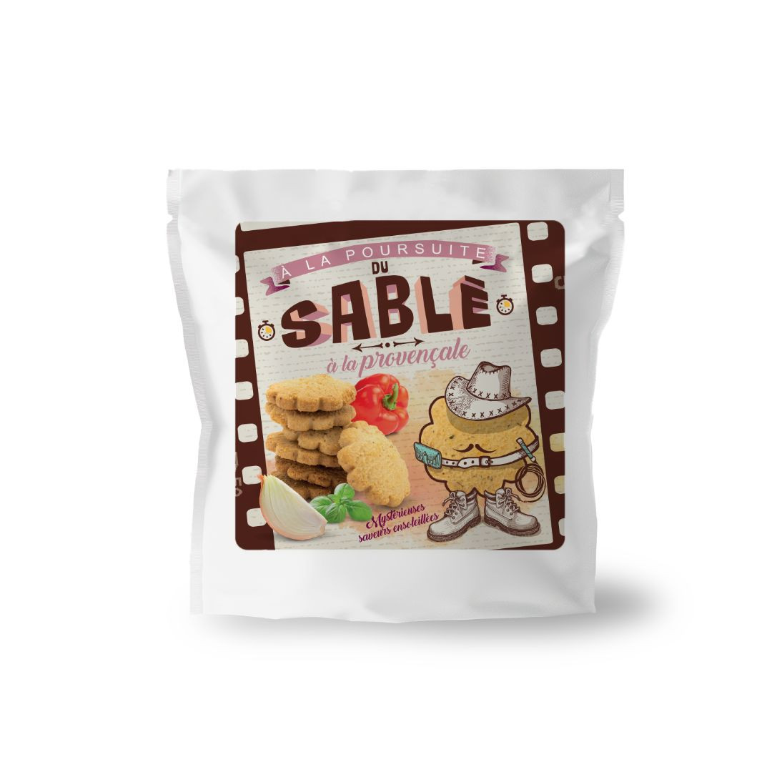 Achat Sachet mini sablés apéritifs à la provençale 100g en ligne 1 
