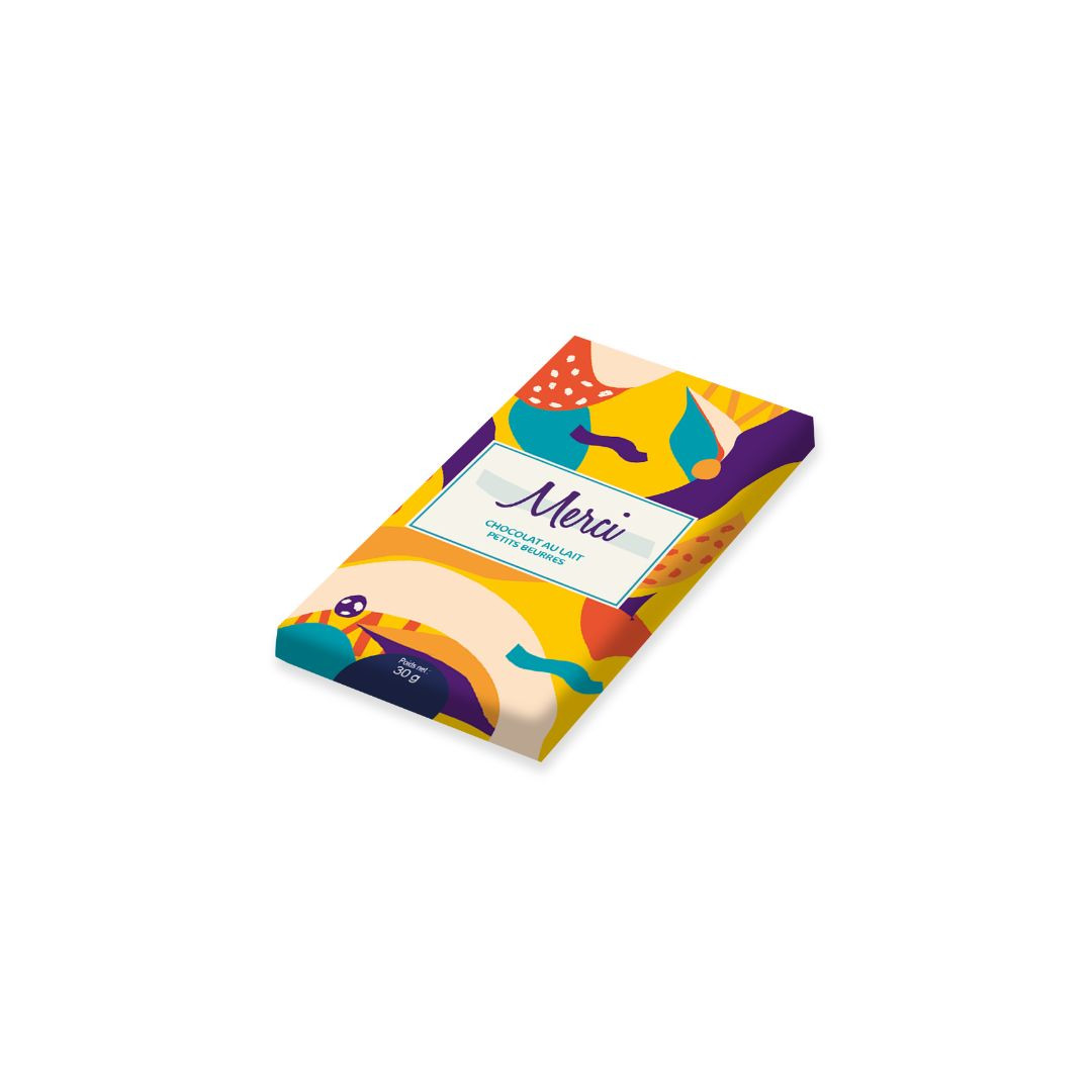Achat Tablette Merci chocolat  lait et petits beurres en ligne 1 
