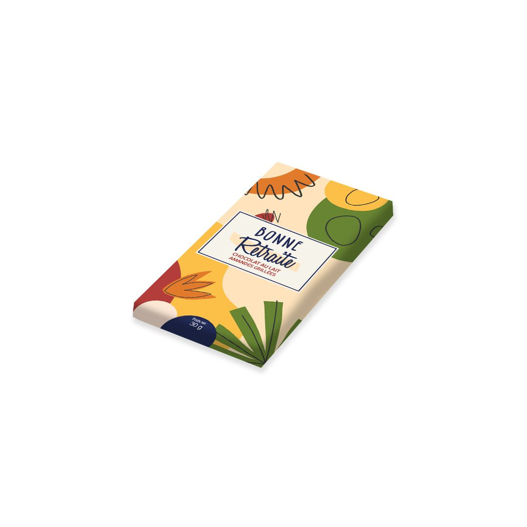 Achat Tablette Bonne Retraite chocolat lait et amandes grillées en ligne 1 