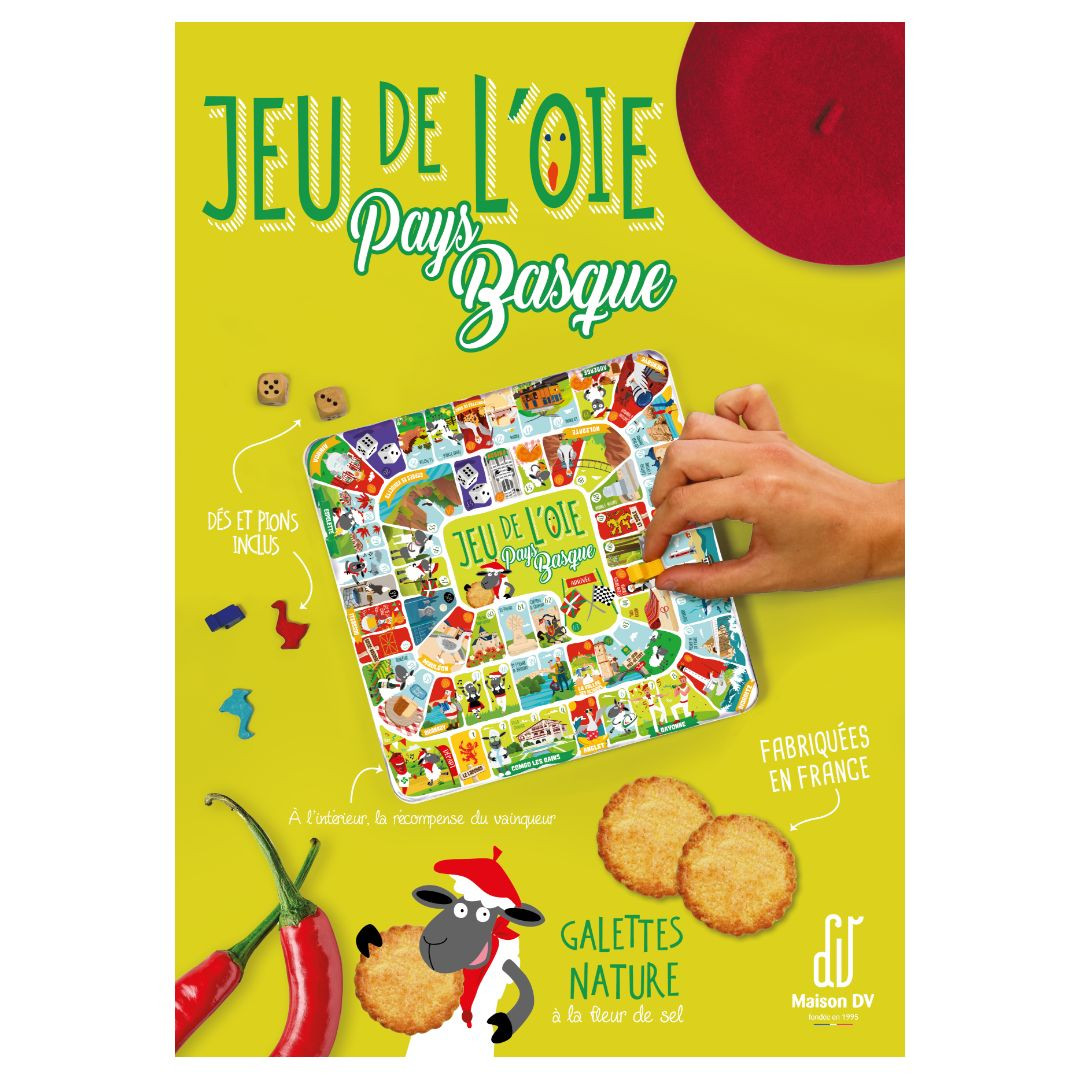 Achat PLV A5 jeu de l'oie Pays Basque en ligne 1 
