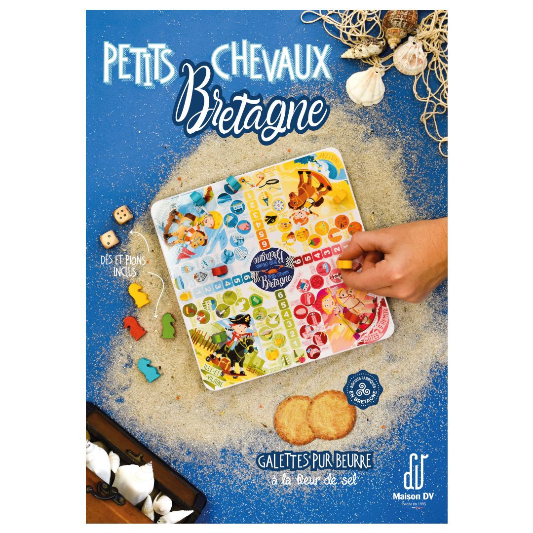 Achat Affiche A5 petits chevaux Bretagne en ligne 1 