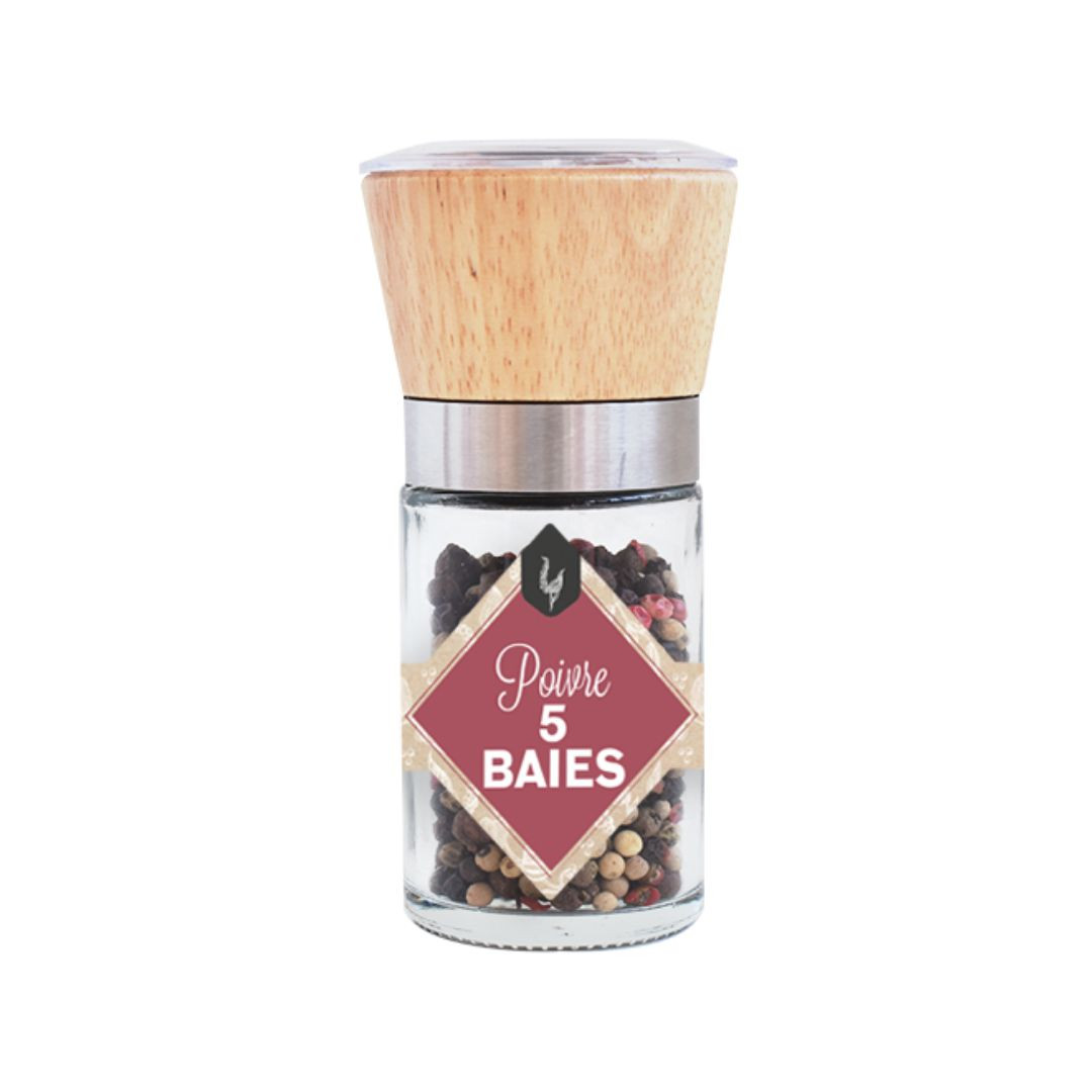 Achat Moulin Poivre 5 Baies 40g en ligne 1 