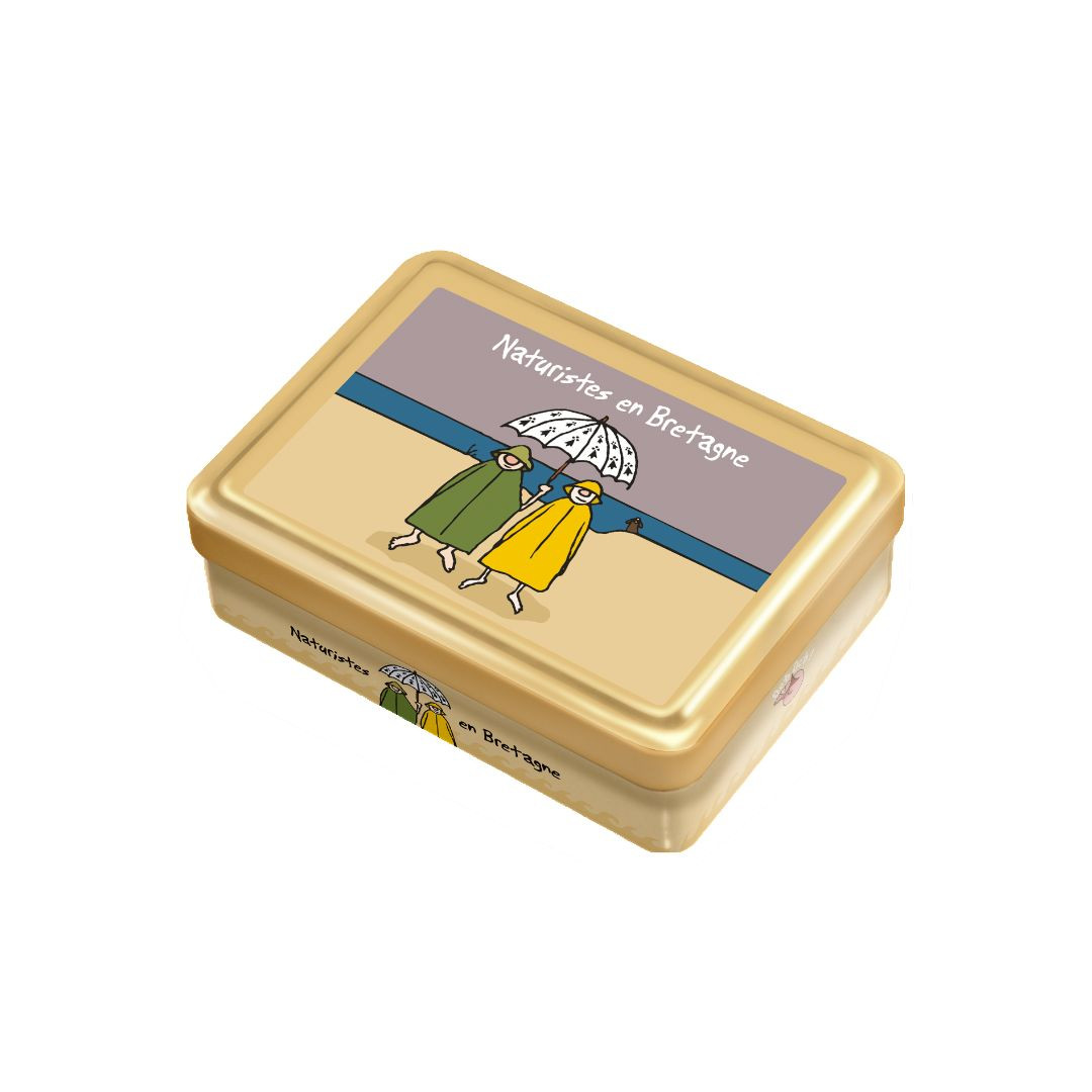 Achat Boîte demi sucrette naturistes Bretagne caramels au beurre salé et à la fleur de sel de Bretagne en ligne 1 