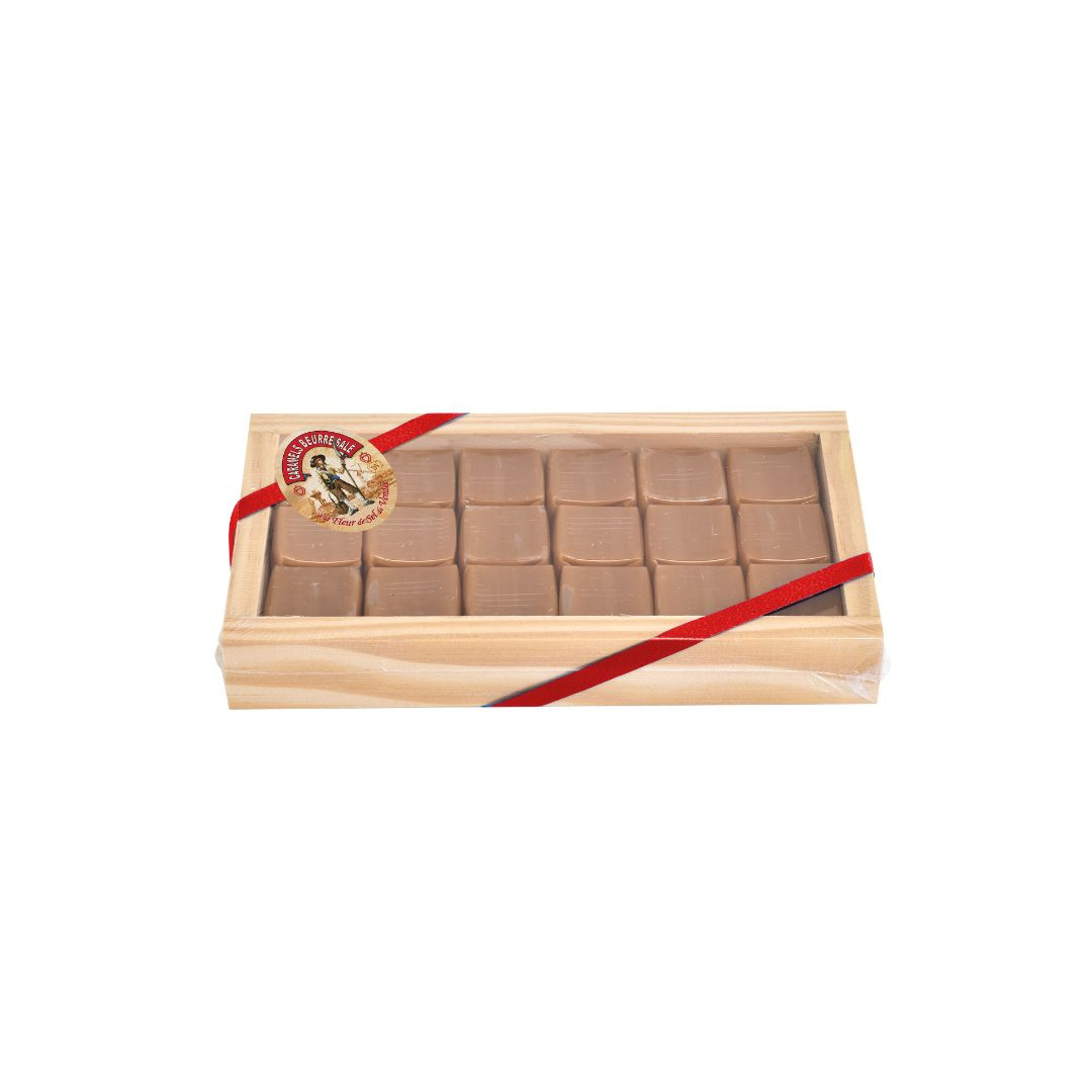 Achat Plateau en bois Vendée chouan caramels pâtissiers au beurre salé et à la fleur de sel de Vendée en ligne 1 