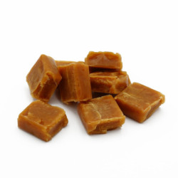 Plateau en bois Vendée chouan caramels pâtissiers au beurre salé et à la fleur de sel de Vendée
