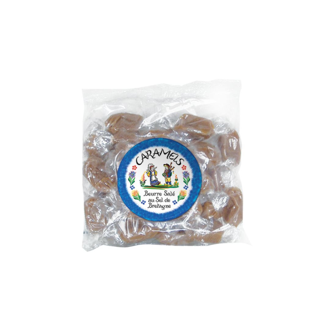 Achat Sachet coussin faïence caramels au beurre salé et à la fleur de sel de Bretagne en ligne 1 