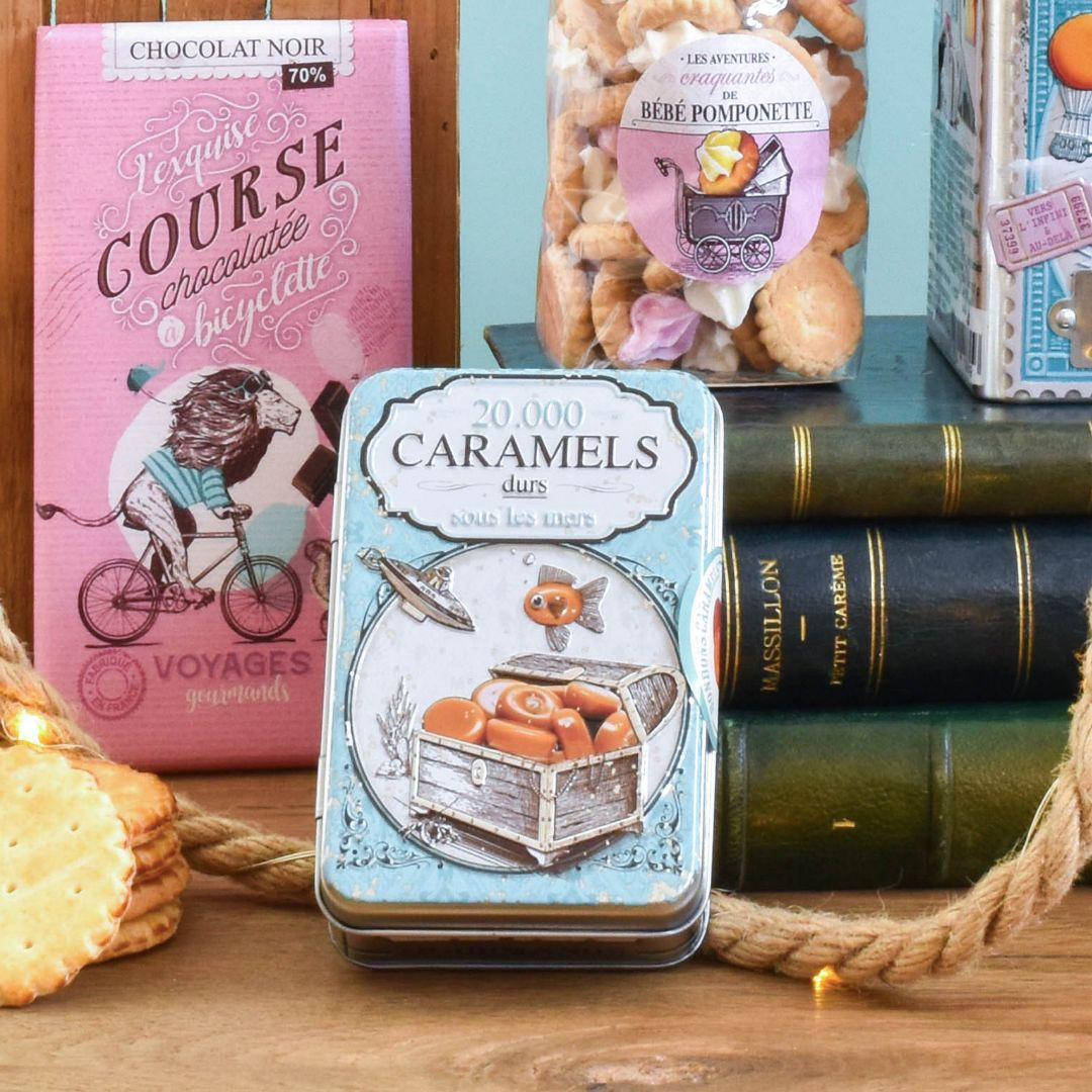 Achat Boîte pastille Voyages Gourmands bonbons caramels à la crème en ligne 3 