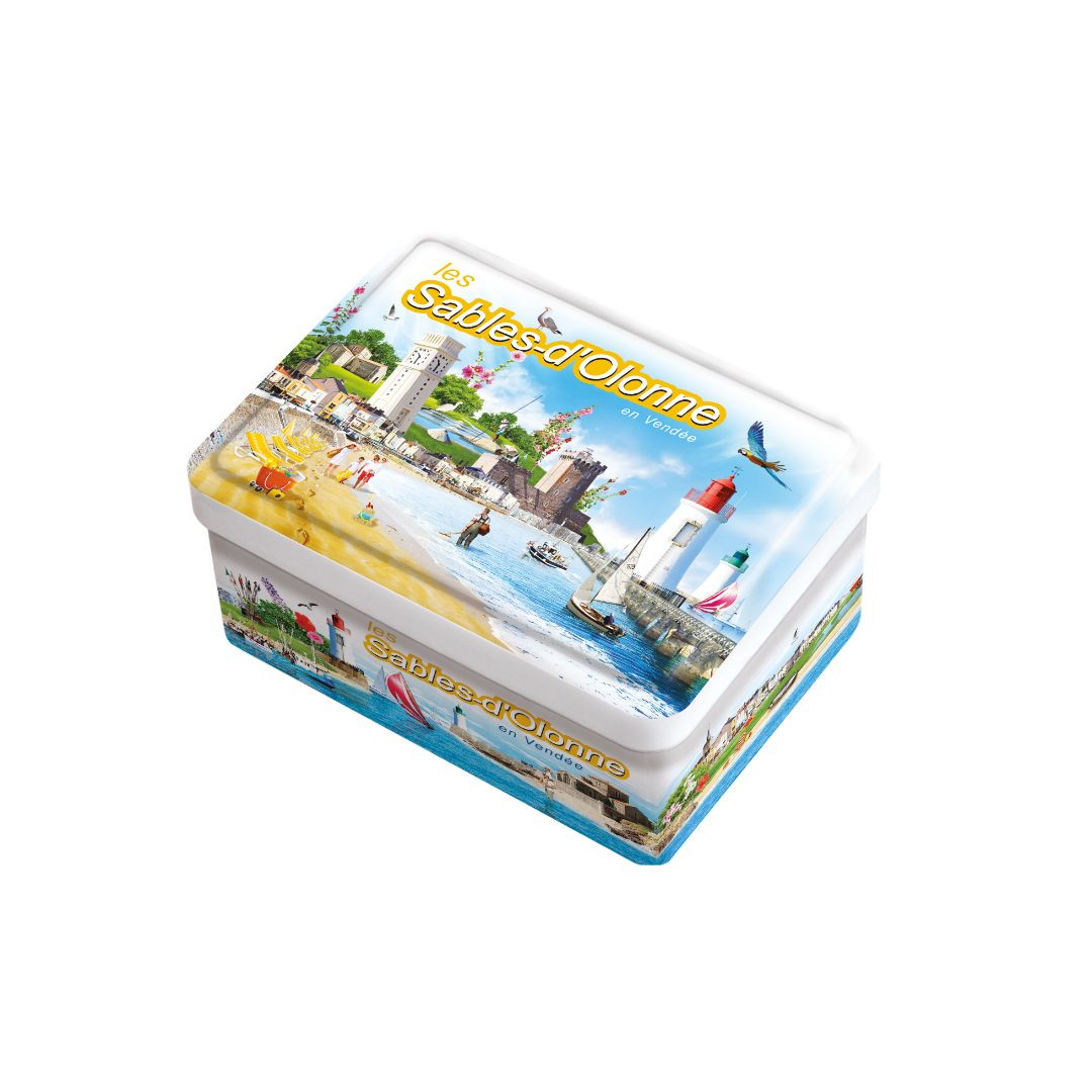 Achat Boîte sucrette curiosité des Sables d'Olonne galettes vendéennes en ligne 1 