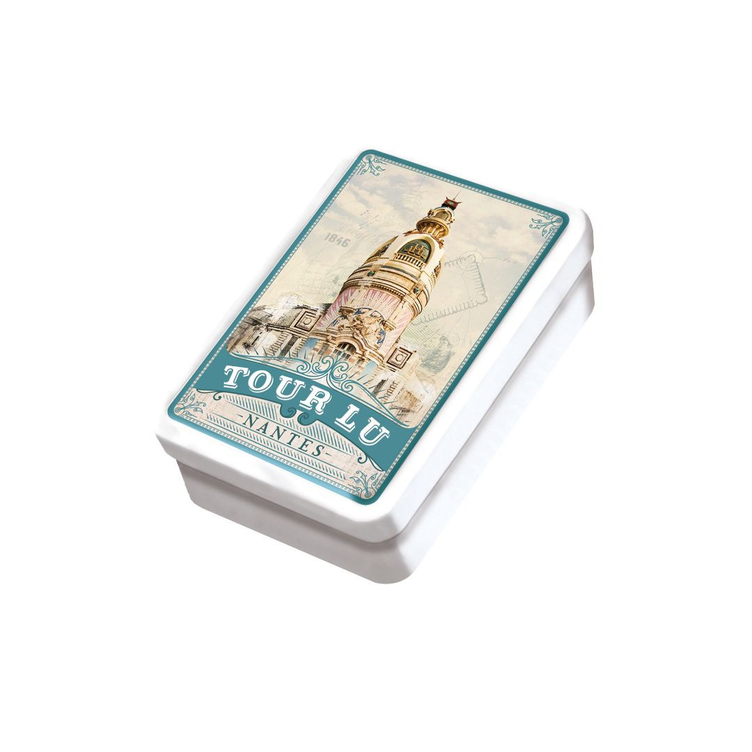 Achat Boîte demi-sucrette Nantes vintage tour LU caramels au beurre salé et à la fleur de sel de Guérande en ligne 1 
