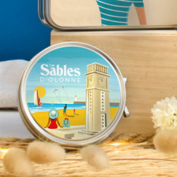 Boîte cirage Les Sables d'Olonne caramels au beurre salé et à la fleur de sel de Vendée