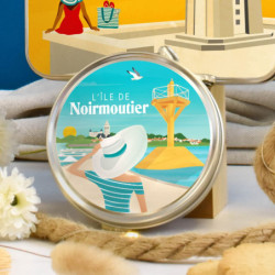 Boîte cirage L'île de Noirmoutier caramels au beurre salé et à la fleur de sel Vendée