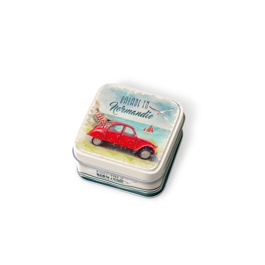 Achat Boîte savon Normandie vintage balade caramels au beurre salé fabriqués en Normandie en ligne 1 