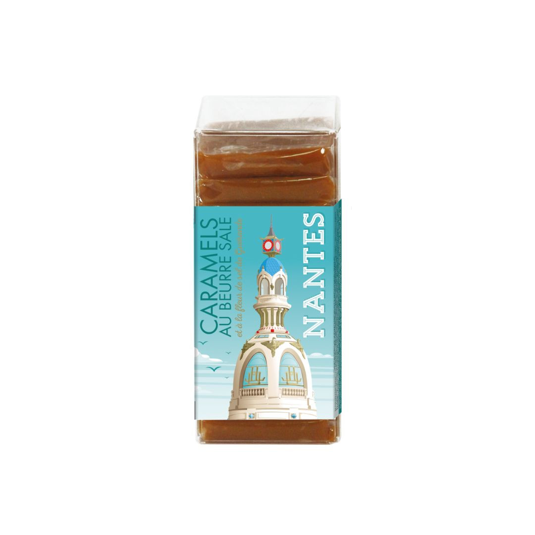 Achat Tubo impression Nantes tour LU bouchées caramels au beurre salé et à la fleur de sel de Guérande en ligne 1 