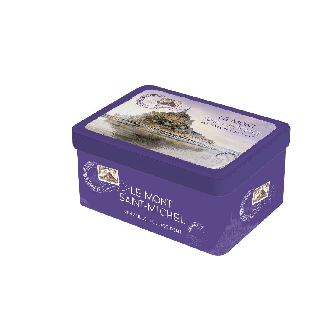 Achat Boîte sucrette Mont-Saint-Michel merveille de l'occident caramels au beurre salé fabriqué en Normandie en ligne 1 