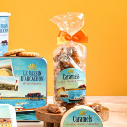 Sachet caramels au sel du bassin d'Arcachon