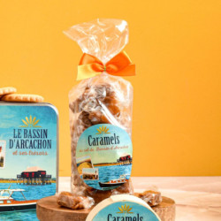 Sachet caramels au sel du bassin d'Arcachon
