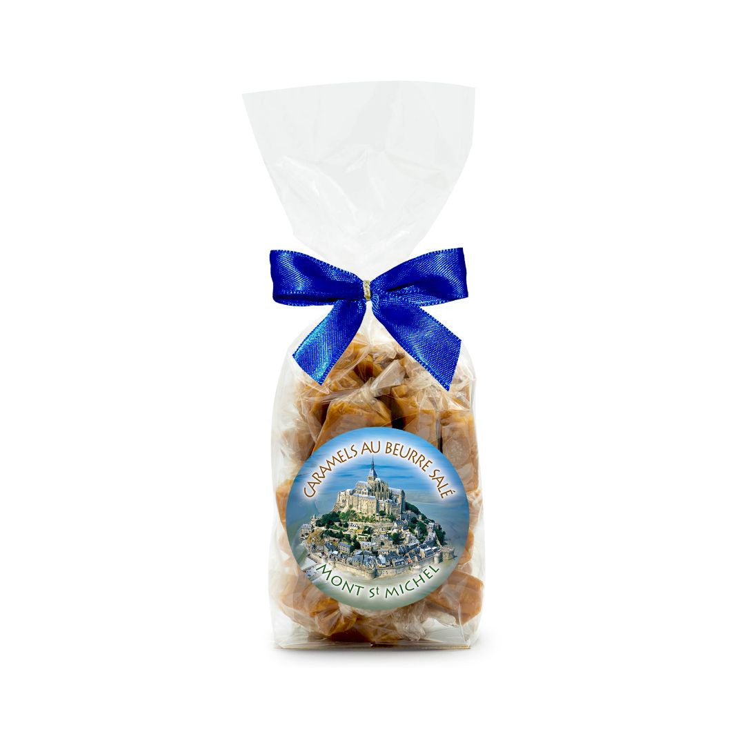 Achat Sachet Mont-Saint-Michel photo caramels au beurre salé fabriqués en Normandie en ligne 1 