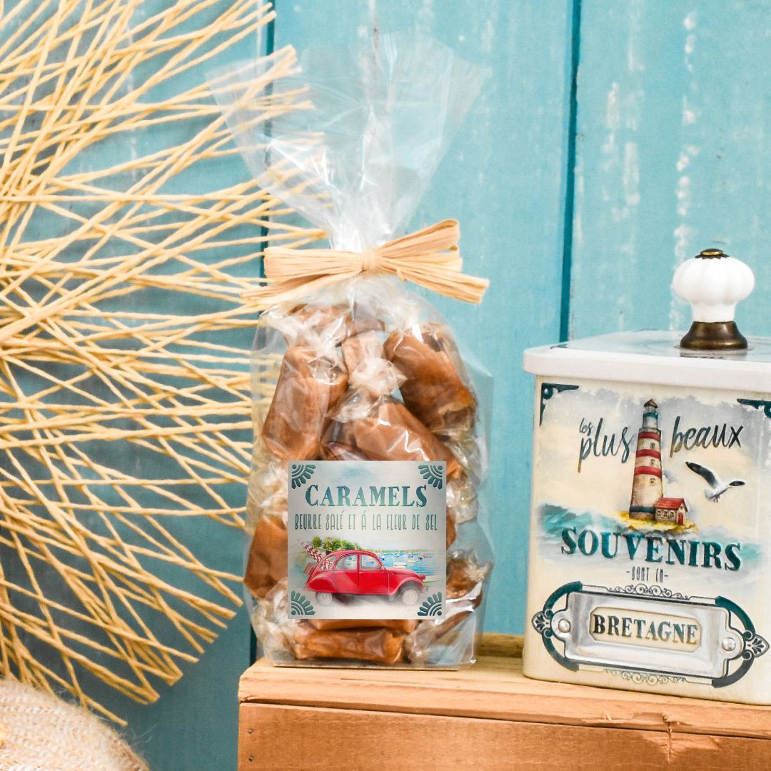 Achat Sachet caramels au beurre salé et à la fleur de sel de Bretagne en ligne 3 