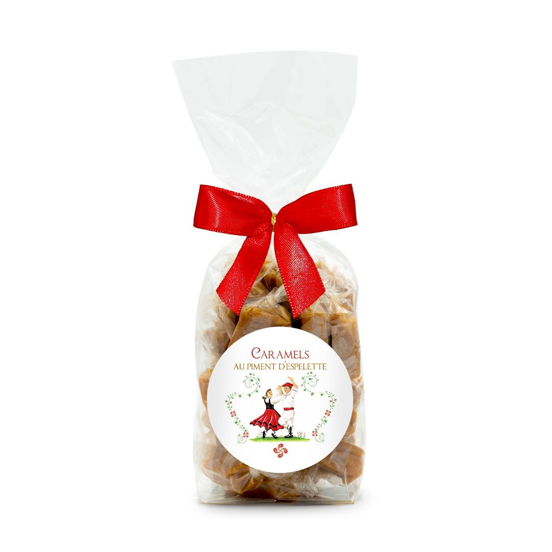 Achat Sachet danseurs basques caramels au piment d'Espelette en ligne 1 