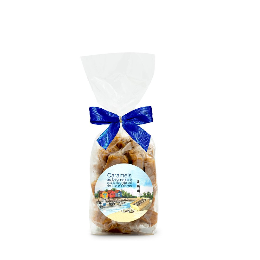 Achat Sachet ostréiculture caramels au beurre salé et à la fleur de sel de l'île d'Oléron en ligne 1 