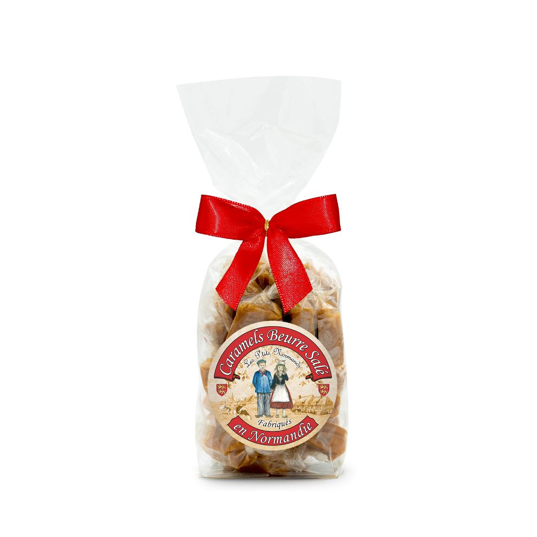 Achat Sachet p'tits normands caramels au beurre salé fabriqués en Normandie en ligne 1 