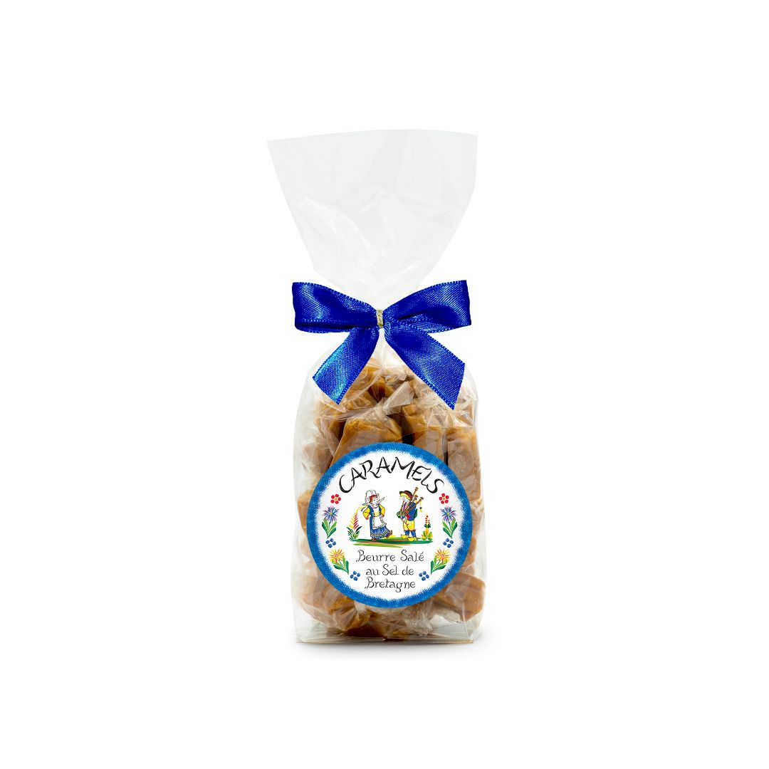 Achat Petit sachet faïence caramels au beurre salé et à la fleur de sel de Bretagne en ligne 1 