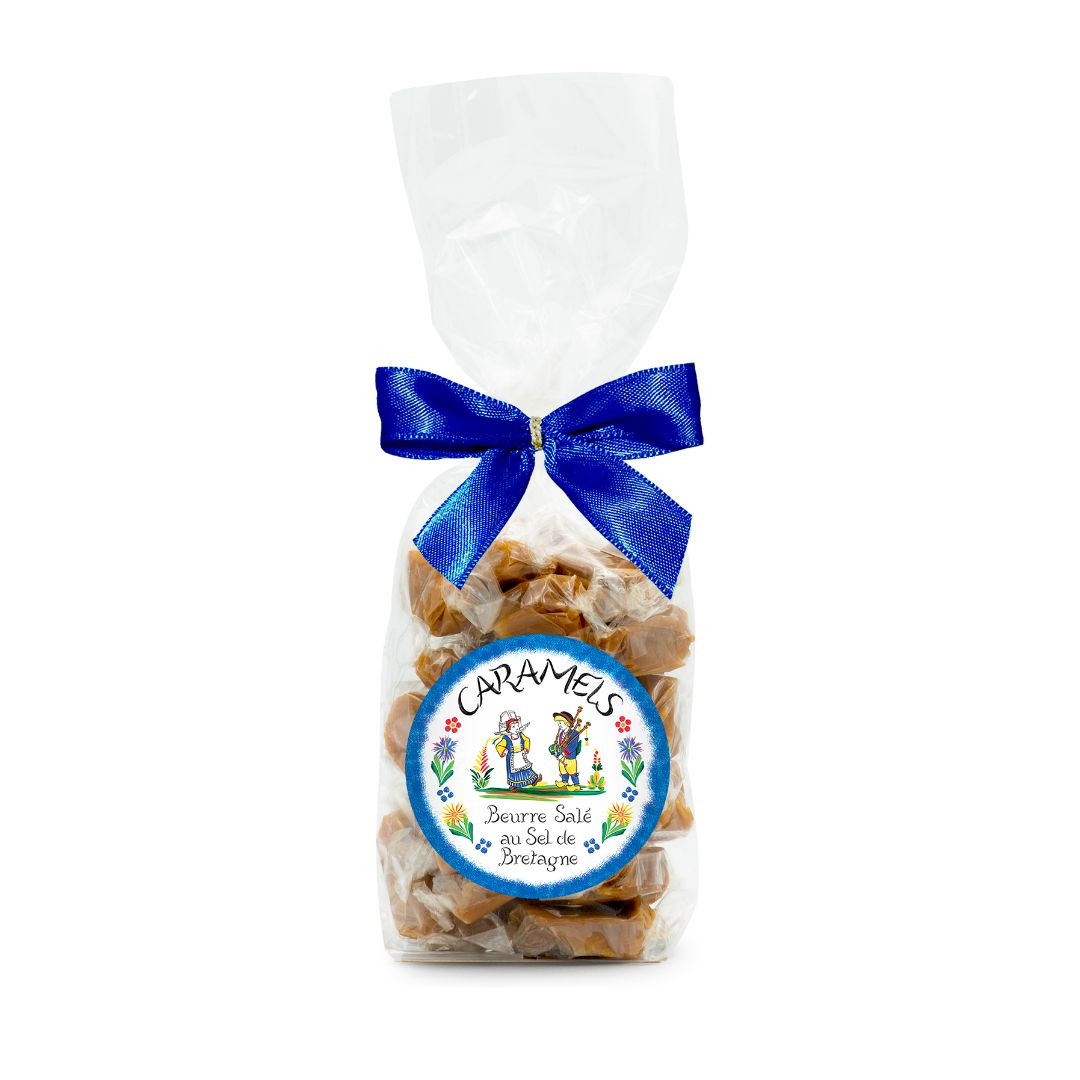 Achat Grand sachet faïence caramels au beurre salé et à la fleur de sel de Bretagne en ligne 1 