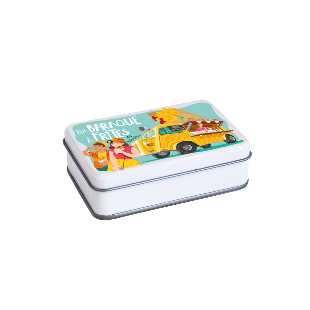 Achat Boîte pastille blanche EUL baraques à frites bonbons caramel à la crème en ligne 1 