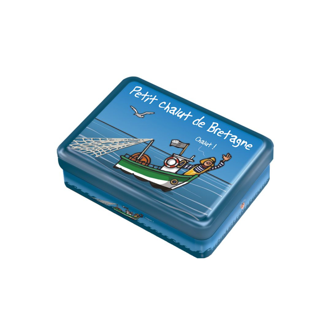 Achat Boite demi sucrette chalut de Bretagne caramels au beurre salé et à la fleur de sel de Bretagne en ligne 1 
