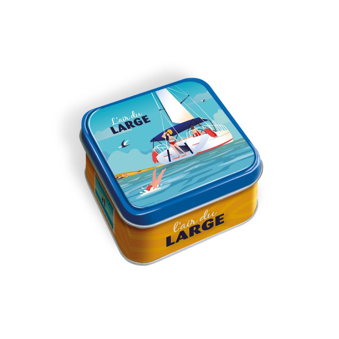 Achat Boîte mini carrée "l'air du large" caramels au beurre salé en ligne 1 