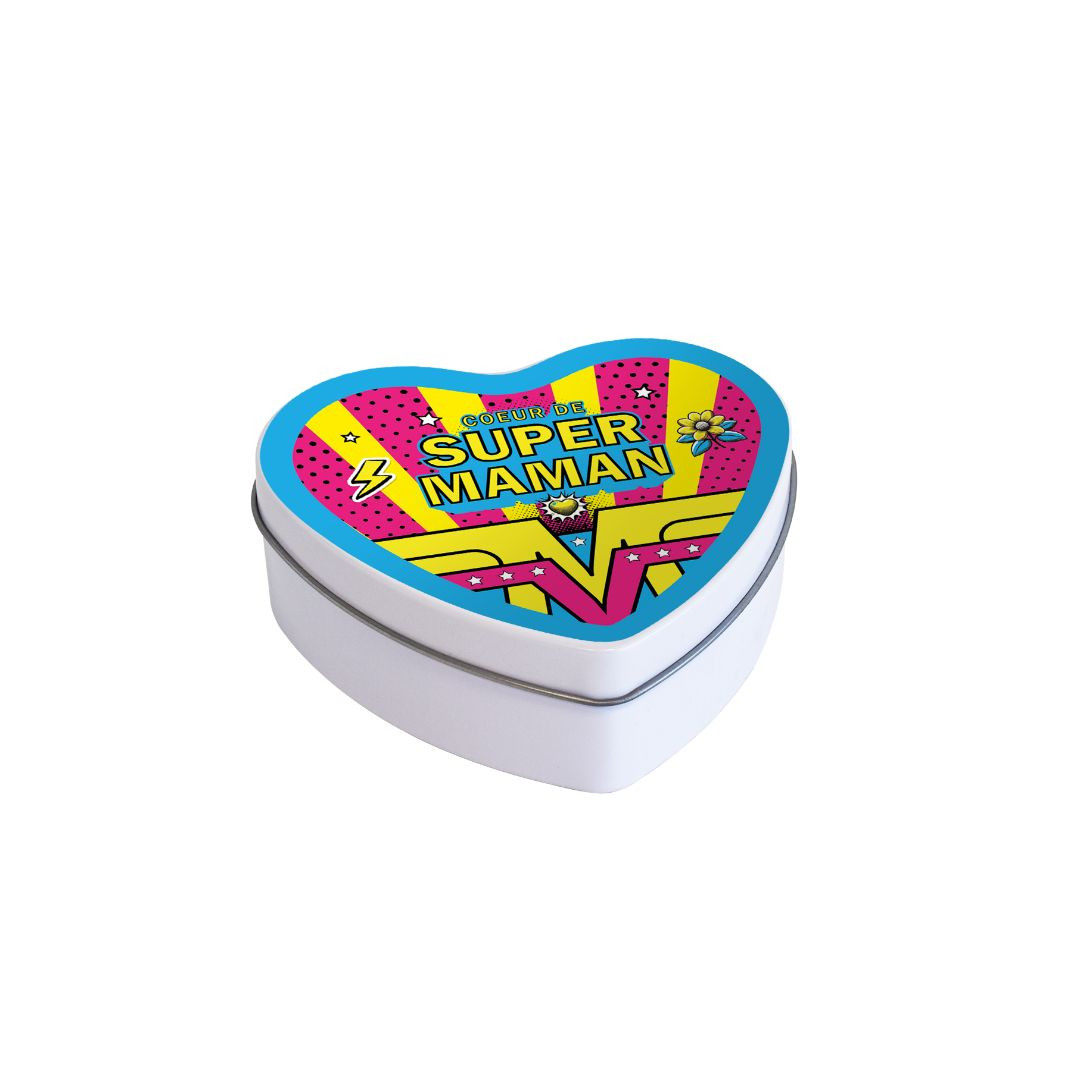 Achat Boîte coeur Super Maman bonbons caramel à la crème en ligne 1 