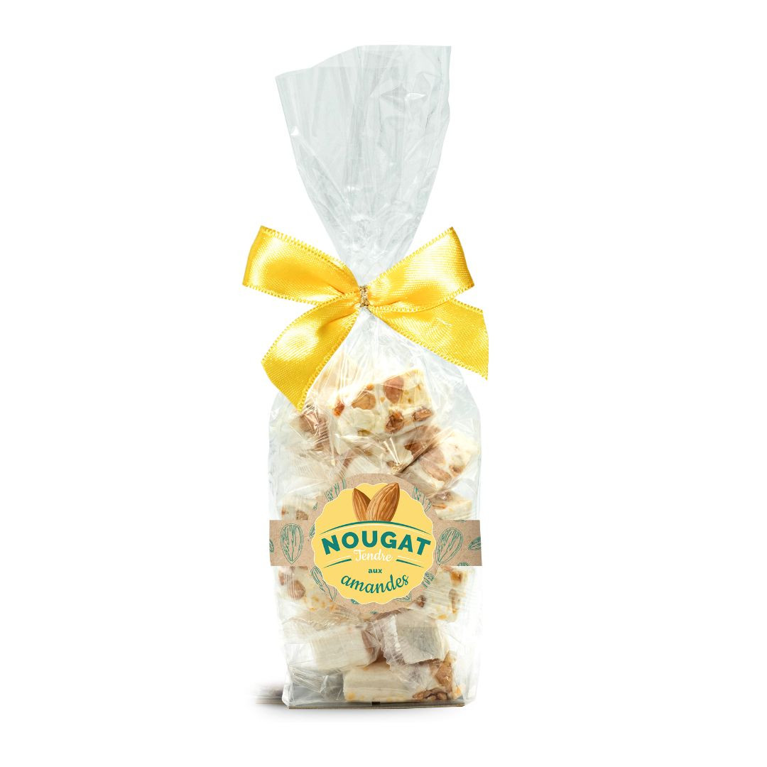 Achat Grand sachet nougat tendre aux amandes en ligne 1 