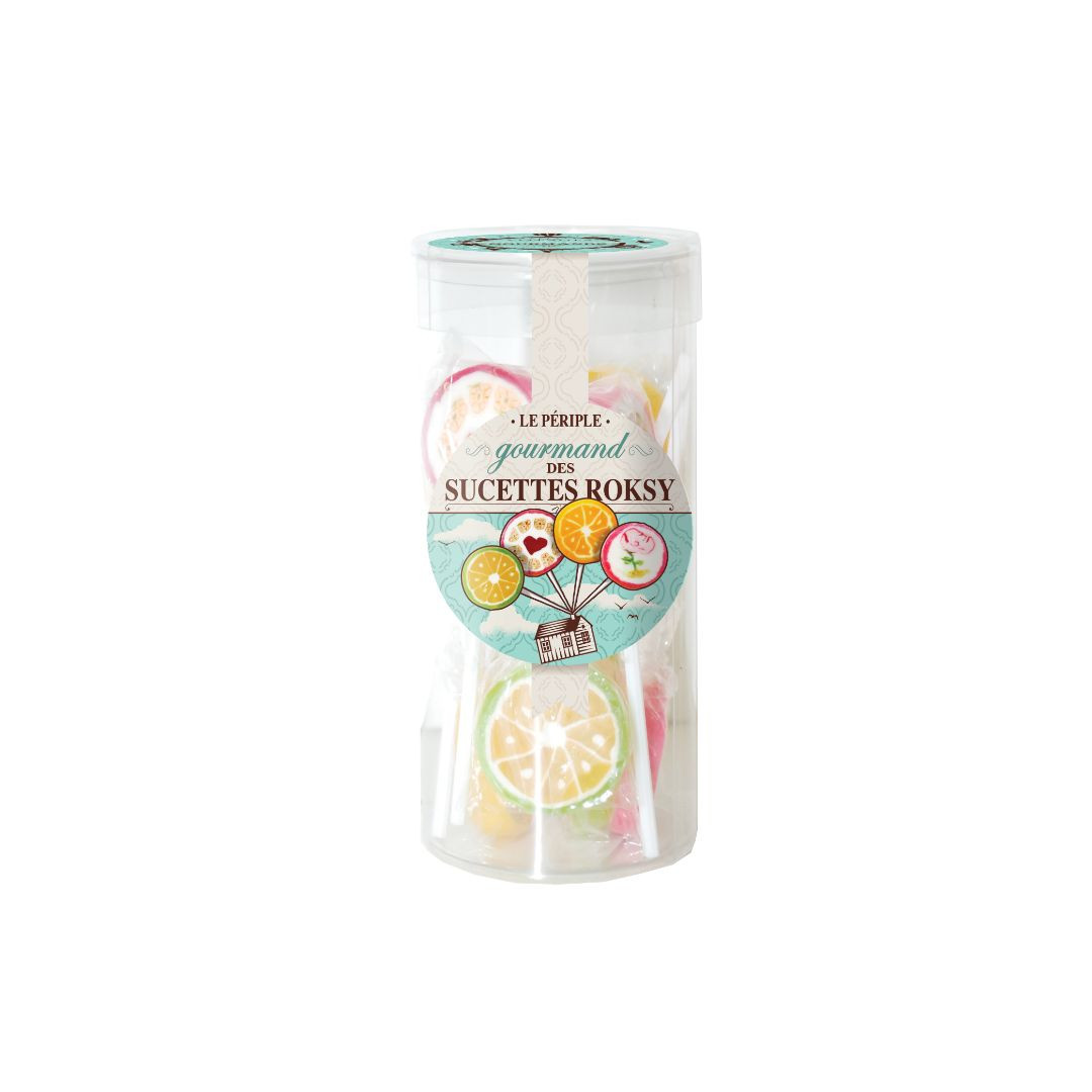 Achat Tubo Voyages Gourmands sucettes Roksy fabriquées à la main en ligne 1 