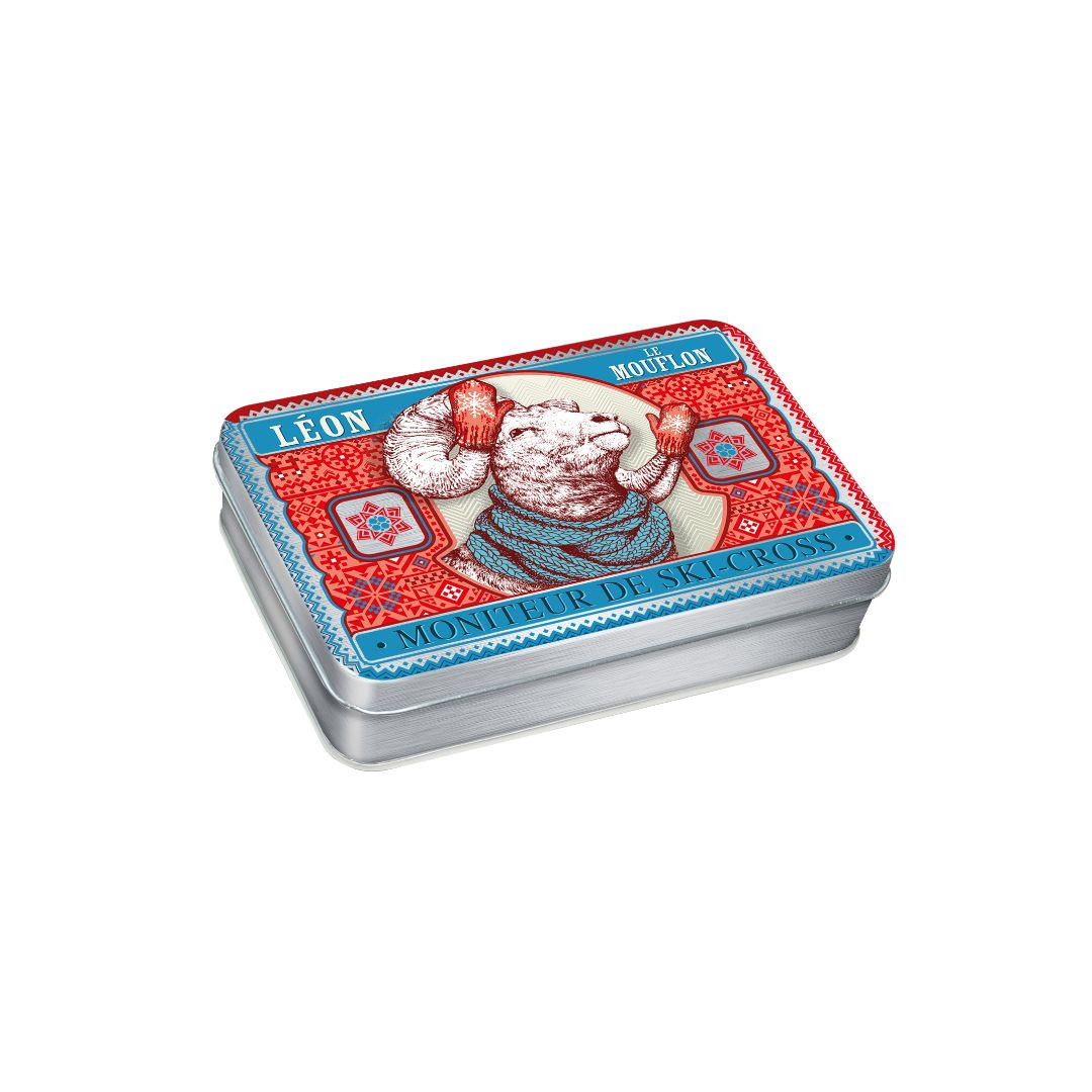 Achat Boîte pastille Léon le mouflon bonbons saveur myrtille framboise en ligne 1 