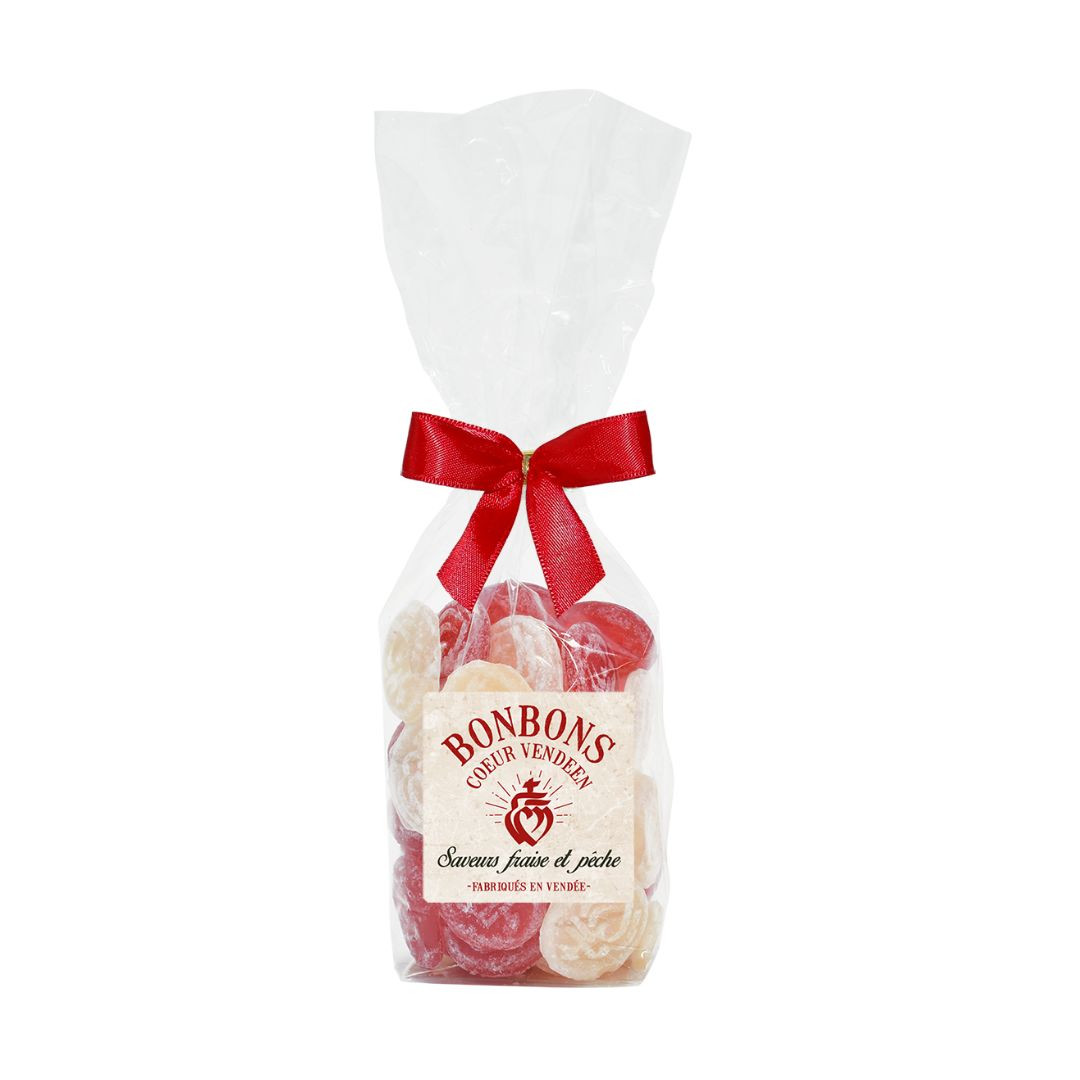 Achat Sachet Vendée vintage bonbons sucre cuit cœur vendéen en ligne 1 