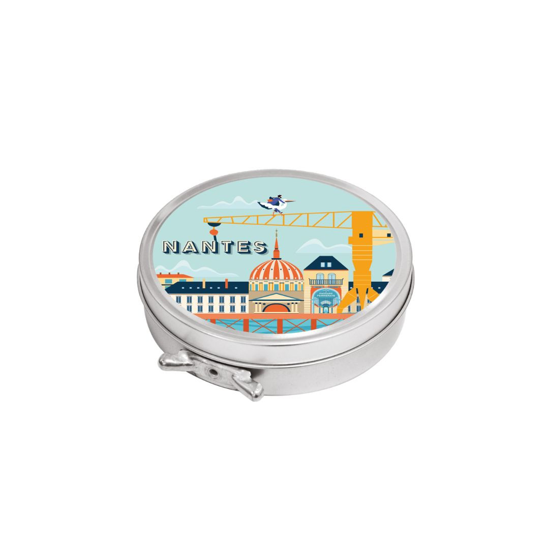 Achat Boîte ronde cirage tour à Nantes berlingots nantais en ligne 1 