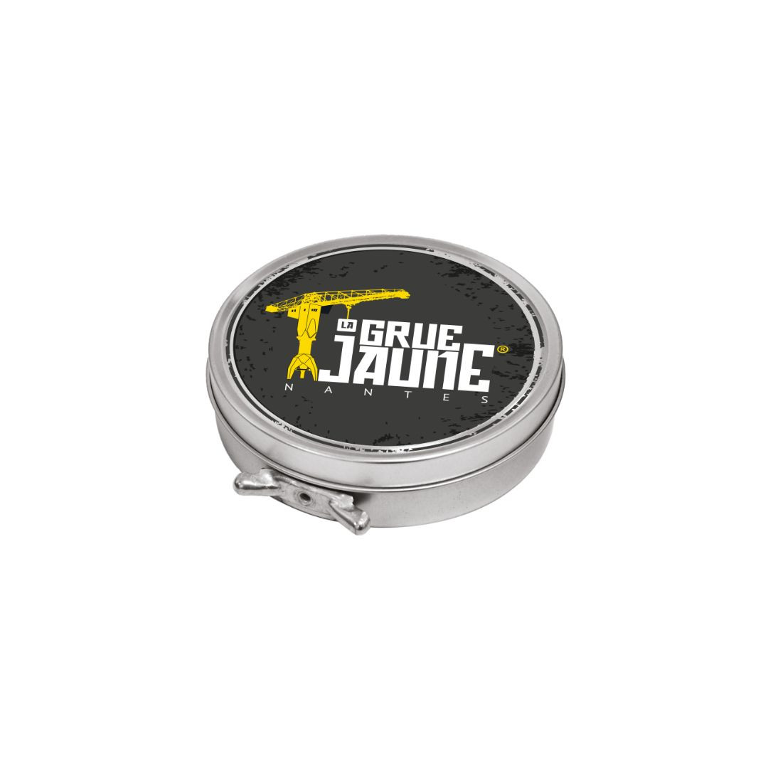 Achat Boîte ronde grue jaune cirage berlingots nantais en ligne 1 