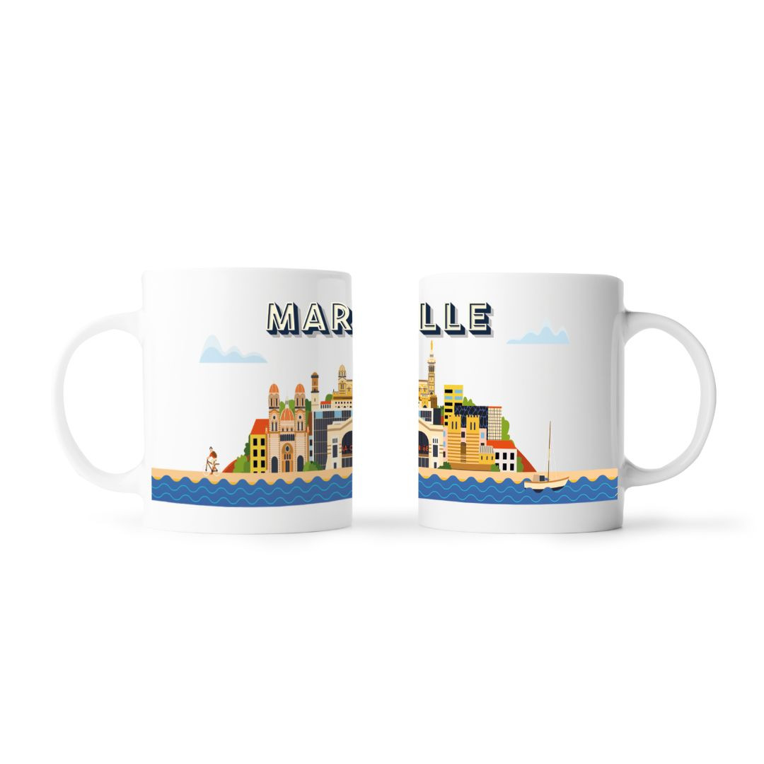 Achat Mug Marseille bonbons sucre cuit orange citron en ligne 1 