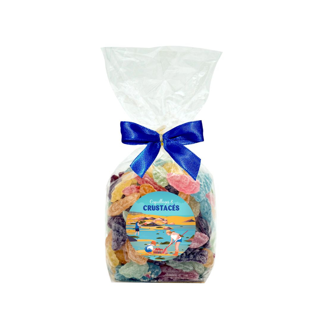 Achat Sachet sucre cuit coquillages et crustacés en ligne 1 