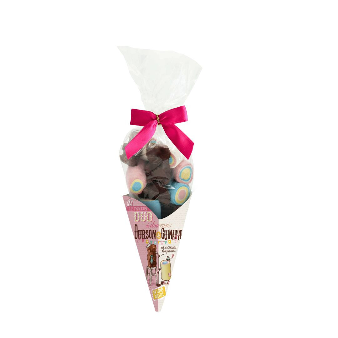 Achat Cône Voyages Gourmands oursons et rouleaux guimauve en ligne 1 