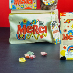 Pochette Merci berlingots saveurs du verger