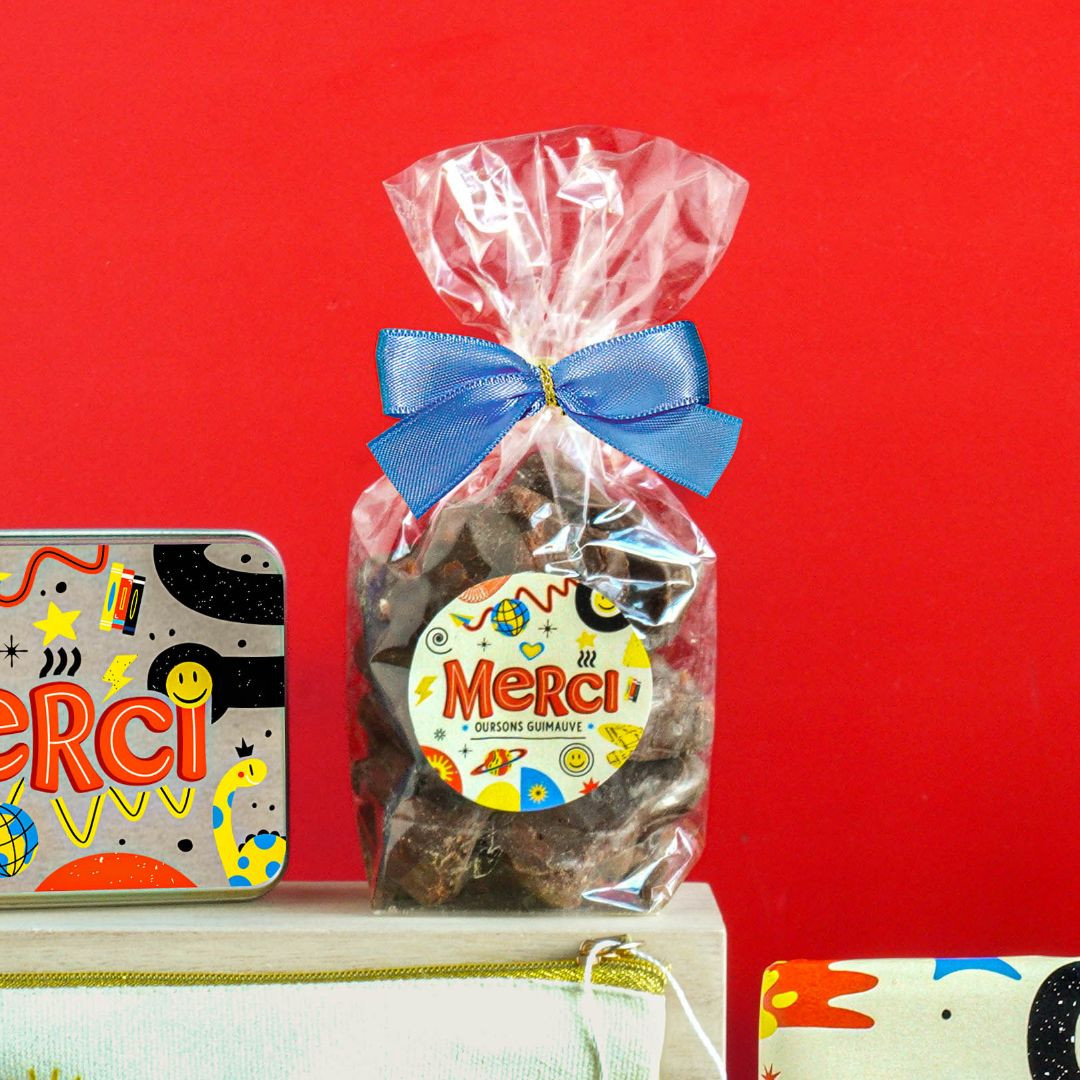 Achat Sachet Merci oursons guimauve en ligne 3 